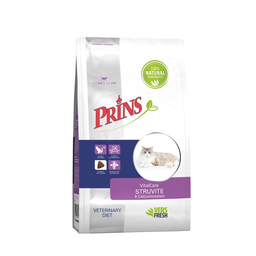 [8894                ] Prins Dieet VitalCare Struviet + Calciumoxolaat 1,5kg