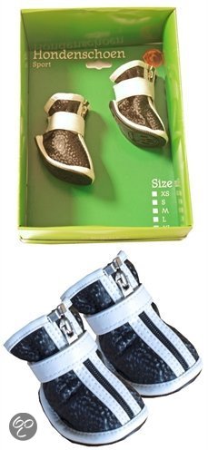 [BR_172478] DS/2 HOND.SCHOEN SPORT ZWART/WIT XL