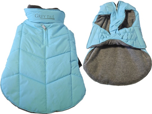 [BR_172499] HONDENJAS+DUBBELE KRAAG BLAUW 20 CM