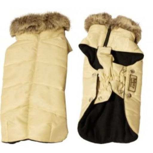 [BR_172524] # HONDENJAS MET KRAAG BEIGE 48 CM