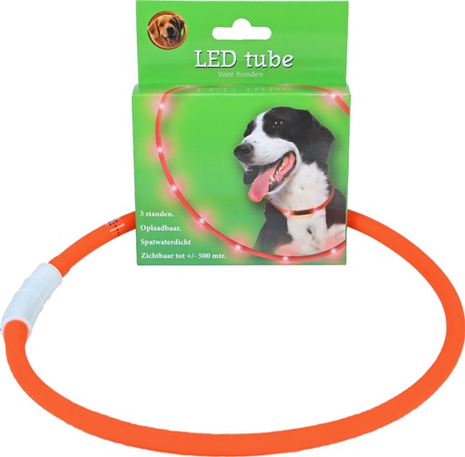 [BR_172616] Visio Slanghalsband 70cm Oranje