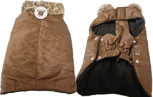 [BR_172624] # HONDENJAS+KRAAG BRUIN 44CM