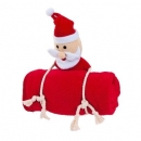[BR_173130] Hondenspeelgoed kerstman met deken 70 x 100 cm