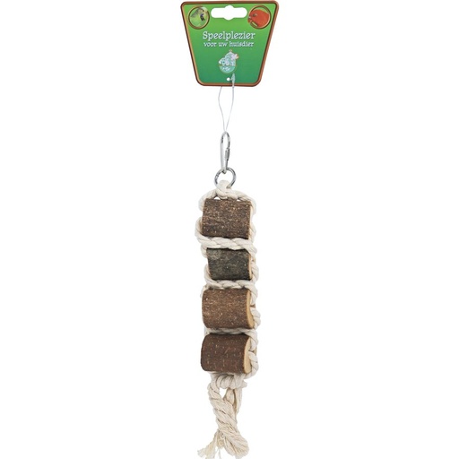 [BR_173321] HOUTEN VOGELSP.5XKLOS+4XBAL&LOO.26CM