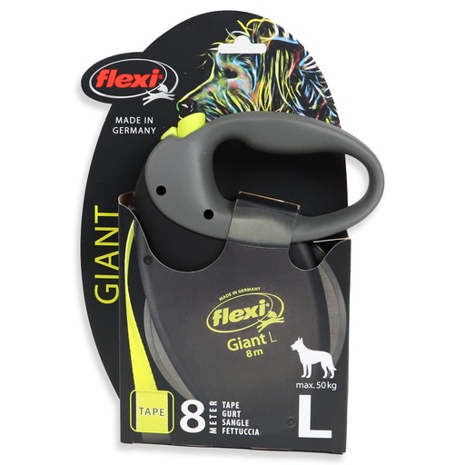 [020 9405] Flexi rollijn gigant l neon tape 8