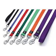 [BR_173923] Classic  leashes zwart M-L 120-180. 20mm