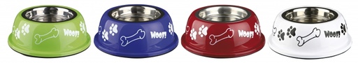[BR_174266] # Inox eetpot woof anti slip 13 cm licht schade