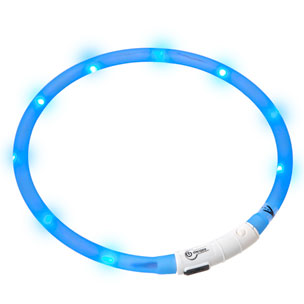[BR_175125] Visio light led slanghalsband blauw