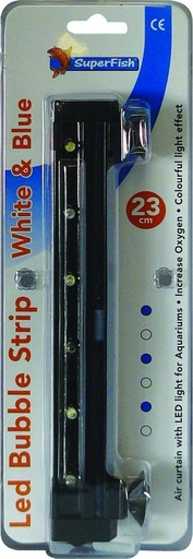 [BR_175167] SF Led Bubble Strip Wit&Blauw 23cm