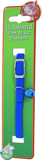 [BR_175232] Kattenhalsband elastisch, blauw