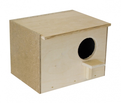 [5630] Nestkast parkiet liggend 21x13x12 cm