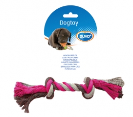 [4705006] Dogtoy knoop katoen S 20cm roze