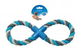 [BR_175373] Dogtoy knoop katoen 8 trekringen 30