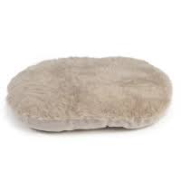 [BR_176434] Ligkussen ovaal curiva beige 74x58