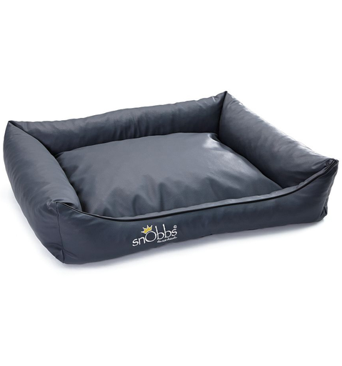 [BR_176520] Wodan dog bed eco leather XXL120x85 zwart
