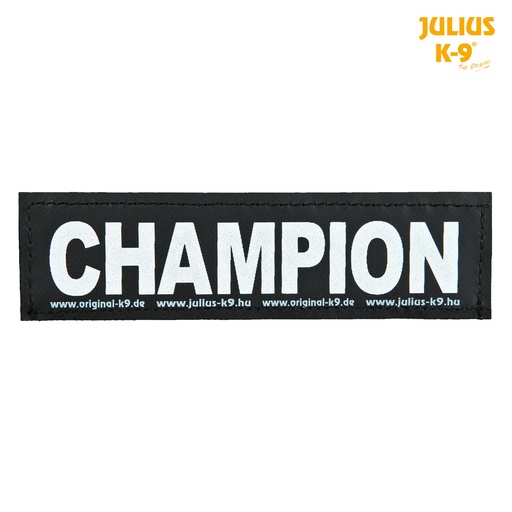 [BR_176603] Julius k9 velcro sticker L champion