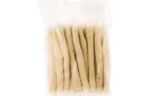 [10207] # Rawhide roll klein 15 stuks white