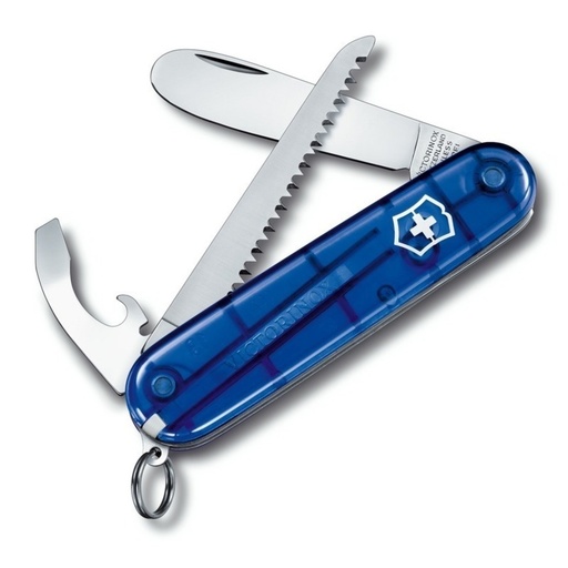 [BR_176965] Zakmes,MyFirstVict.,rvs/blauw,9f+koord+kttng