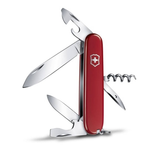 [BR_176982] Zakmes,Vict.SwissArmy,Spartan,12fct.,rood