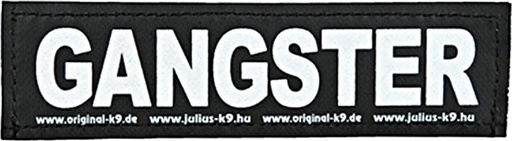 [BR_177044] Julius k9 velcro sticker S ganster