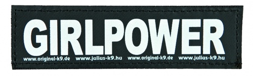 [151047] Julius k9 velcro sticker S girlpower