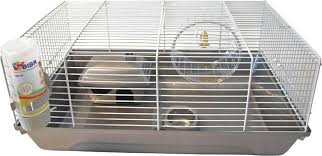 [BR_177132] Savic Hamsterkooi Martha wit/zilver