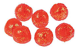 [BR_177353] Floating forel orange/zwart glit deeg  60gr