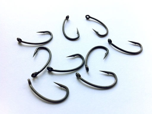 [E4055008] LFT Teflon Griplip Carp Hooks (TCB) 10pcs. 8