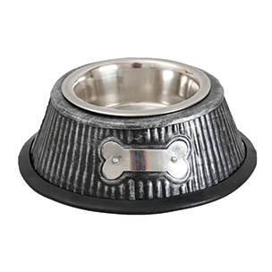 [BR_177850] Eetpot kat silver bone