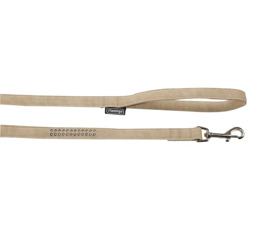 [BR_178205] Looplijn kunstleer Dolce Cream 100cm
