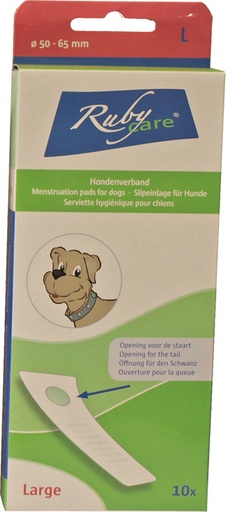 [BR_178234] RubyCare hondenverband Large 10st