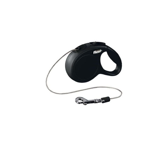 [020 8145] Flexi classic cord S zwart 5 meter