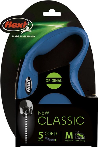 [020 8172] Flexi classic cord M blauw 5 meter