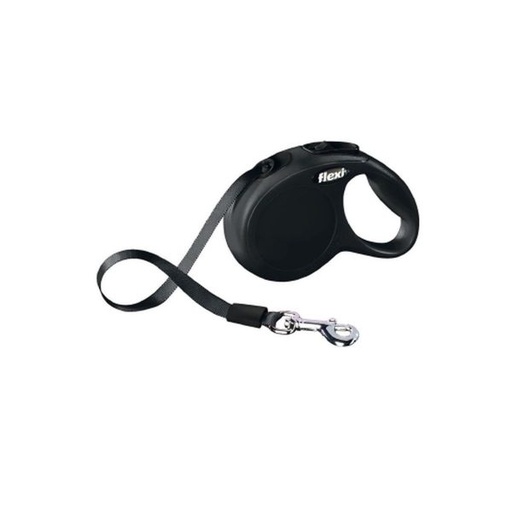 [020 8236] Flexi classic tape S zwart 5 meter