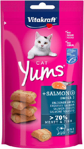 [28823] V* Vitakraft  Cat Yums zalm