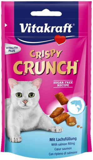 [BR_179087] Vitakraft Crispy Crunch zalm, 60 gr