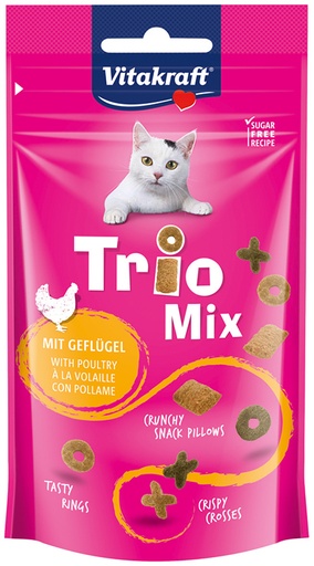 [28816] Vitakraft Trio Mix gevogelte, 60 gr