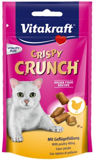 [BR_179090] Vitakraft Crispy Crunch gevogelte, 60 gr