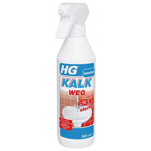 [605050100] HG KALKWEG SCHUIMSPRAY 3X STERKER 0,5L