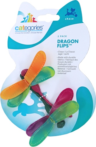 [BR_179233] Kattenspeeltje Dragon Fling 2st