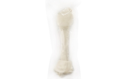 [04-134] Buffelhuid Knoop (Wit) 36cm - 1-Pack