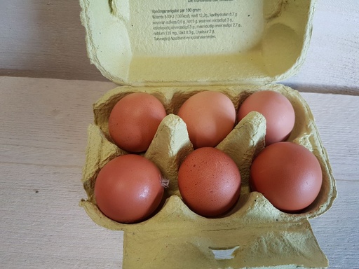 [BR_179401] Boerderij scharrel eieren per 6