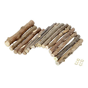 [84208] HOUTEN BRUG 16x27CM