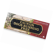[BR_179854] Caution dog running free oval