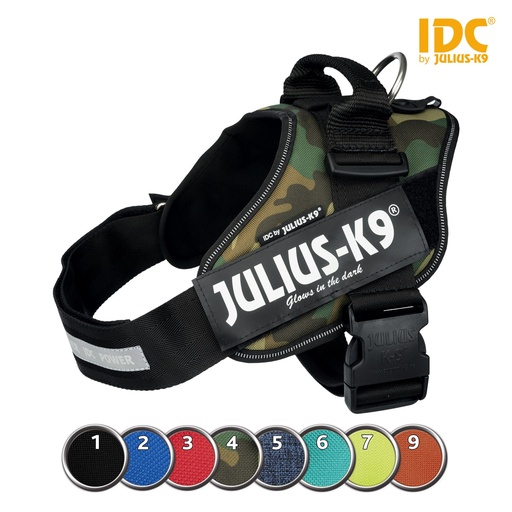 [14864] Julius-K9® IDC® Powertuig Camouflage XL/2 71–96 cm