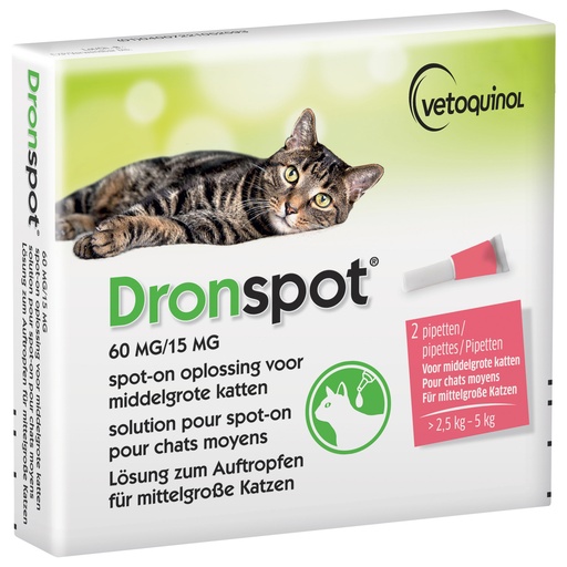 [27829] Drontal middel kat 2pip