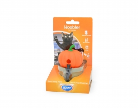 [BR_180524] Cattoy woobler cat tumbler pompoen oranje