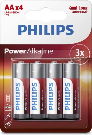 [37305] Philips PowerAlkaline 4xAA 1.5V