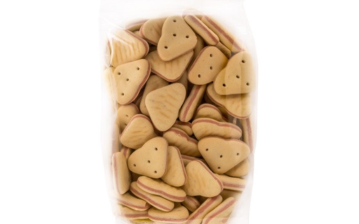 [10618] Koekhartjes met zalm 400gr