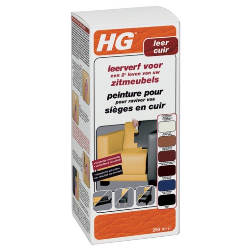 [BR_181507] HG LEERVERF KIT ZWART 0,25L